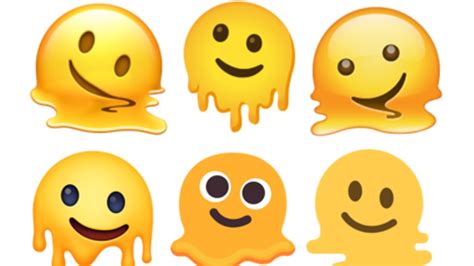 melting emoji meaning